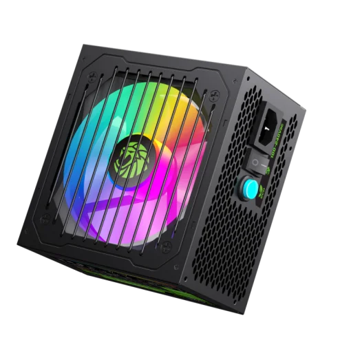 Cod. 137  Fuente de Poder GAMEMAX VP-600 RGB/ Certificado 80 Plus Bronze / 600Watts / 12CM Ventilador / ATX P/PC>