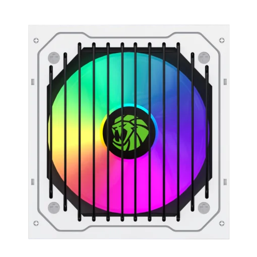 Cod. 145 Fuente de Poder GAMEMAX VP-700-M-RGB WH&nbsp;/ Semi-Modular / Certificado 80 Plus Bronze / 700Watts / 12CM Ventilador RGB / ATX P/PC