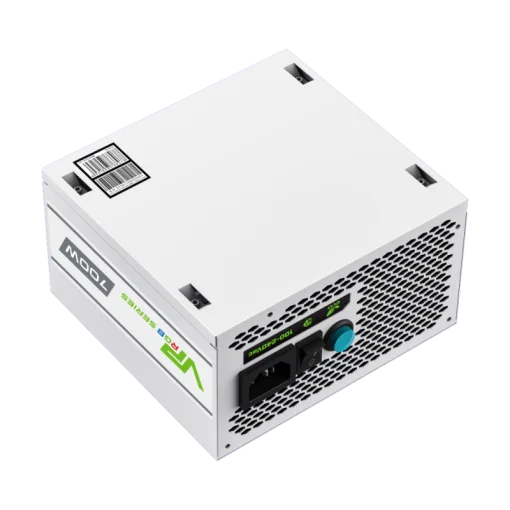 Cod. 145 Fuente de Poder GAMEMAX VP-700-M-RGB WH&nbsp;/ Semi-Modular / Certificado 80 Plus Bronze / 700Watts / 12CM Ventilador RGB / ATX P/PC