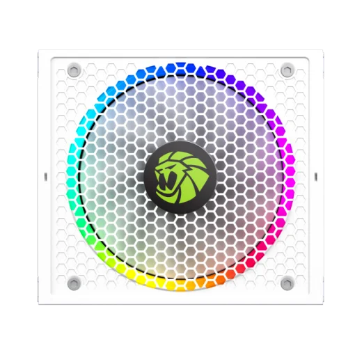 Cod. 159 Fuente de Poder GAMEMAX RGB-850 PRO WH / Modular / 850WATTS / Certificada 80 + Gold / 14CM ARGB FAN /sincronizaci&oacute;n con placas base RGB compatibles de ASUS, GIGABYTE, MSI y ASRock