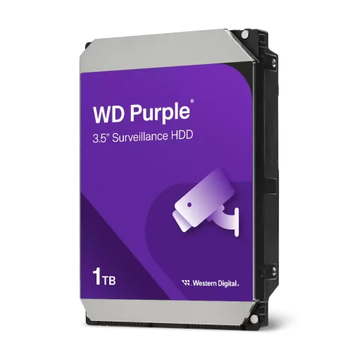 Cod. D:469 Disco Duro WD Purple™ 1TB / 3.5&quot; / 5400RPM / 64MB Caché / SATA 6Gb/s / Para Video Vigilancia