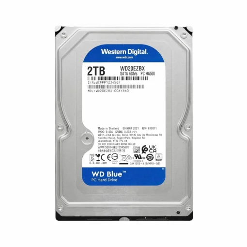 Cod. 540 Disco Duro WD Blue&trade; 2 TB&nbsp;/ 3.5" / 7200 RPM / 256MB Cach&eacute; / SATA 6Gb/s