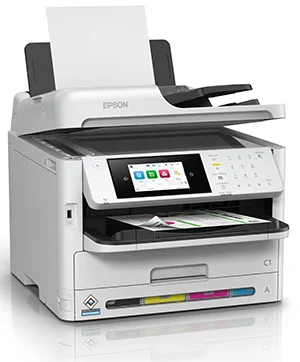 Cod. 195 Impresora EPSON WorkForce Pro WF-C5810 / Multifunción (Imprime, Copia, Escanea, ADF, Fax) / Wi-Fi, Red Ethernet, USB / Pantalla LCD 4,3&quot; táctil a color 