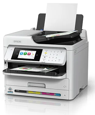 Cod. 195 Impresora EPSON WorkForce Pro WF-C5810 / Multifunción (Imprime, Copia, Escanea, ADF, Fax) / Wi-Fi, Red Ethernet, USB / Pantalla LCD 4,3&quot; táctil a color 