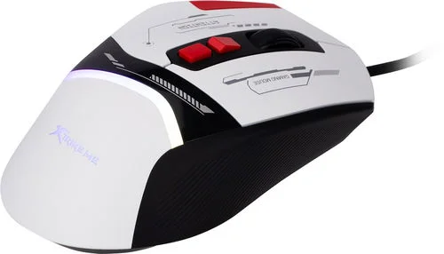 Cod. 291 Mouse XTRIKE-ME GM-323 / 12.800 DPI / Iluminación RGB (13 Modos) / 8 botones Programables / sondeo 1000Hz / USB, Cable:1.5 m